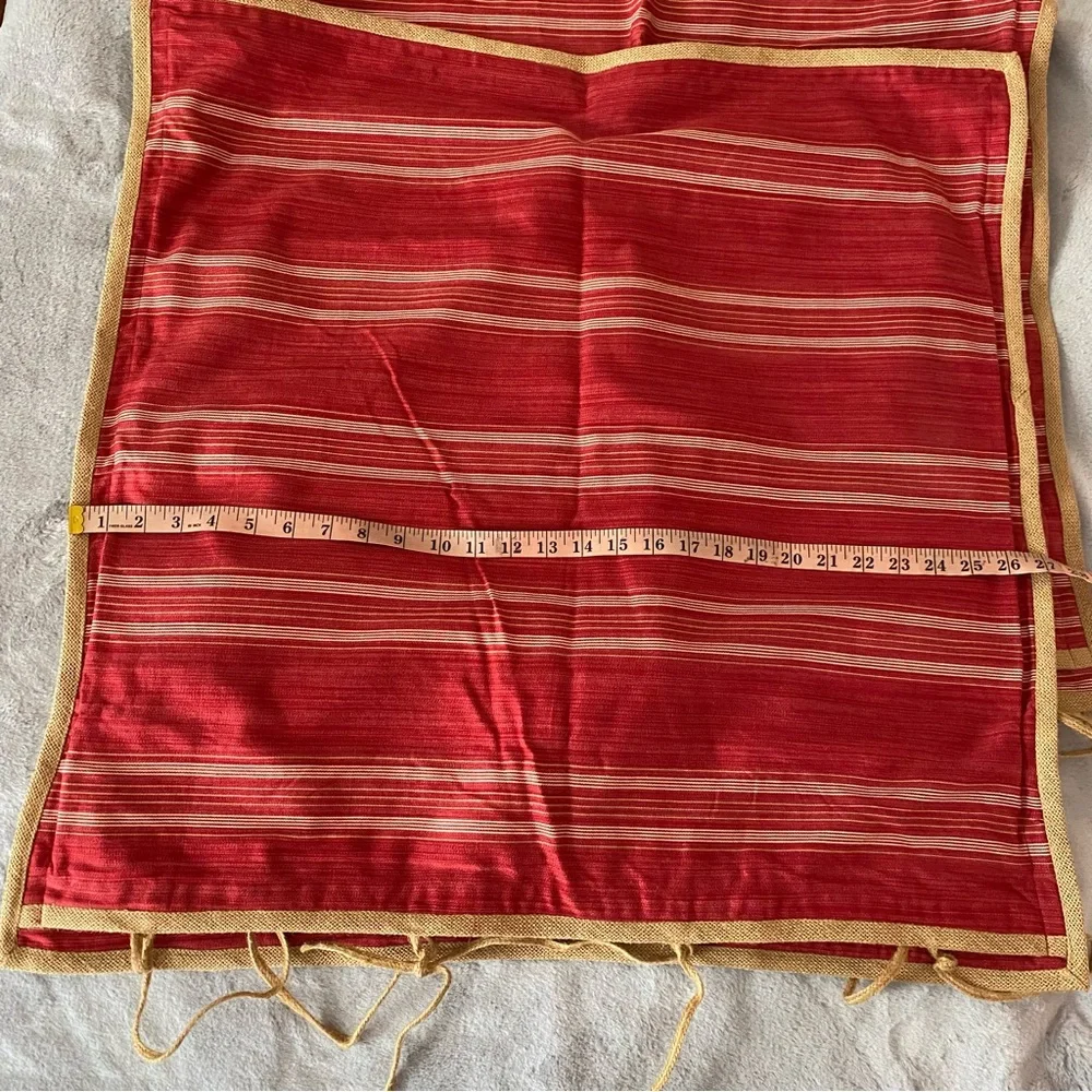 Lauren Ralph Lauren Seychelles San Luca set of 2 Euro jute trim shams